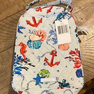 Vera Bradley Nautical Quilted Lunch Bag with Sea Creatures NWT
